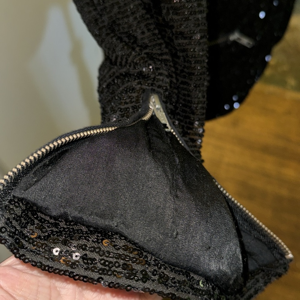 Free People/We The Free medium black sequined top - Picture 15 of 16